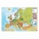 Poster Mapa Europa Pt Fisico Politico