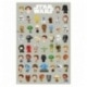Poster Star Wars 8-Bit Characters
