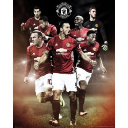 Mini Poster Manchester United 2016/2017 Jugadores