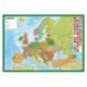 Vade de Escritorio Escolar Mappa Dell Europa (Italiano)
