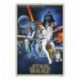 Poster Star Wars Episodio IV Una Nueva Esperanza 40 Aniversario