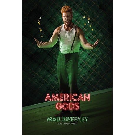 Poster American Gods Mad Sweeney