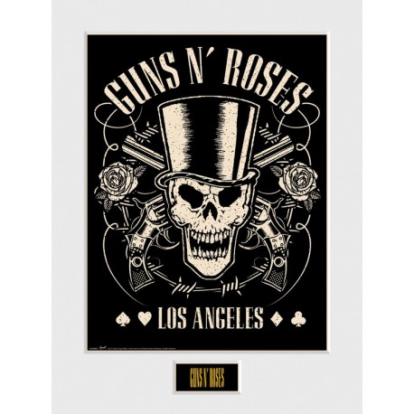 Art Print 30X40 Guns N Roses Los Angeles