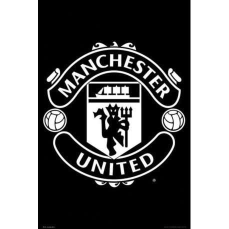 Poster Manchester United Emblema