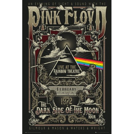 Poster Pink Floid Rainbow Theatre