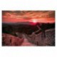 Poster The Great Wall Of China Sunset