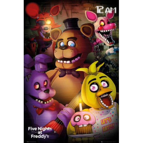 Poster Five Nights At Freddys