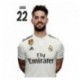 Postal Real Madrid 2018/2019 Isco Busto
