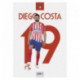 Postal Atletico De Madrid 2018/2019 Diego Costa