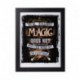 Lámina Enmarcada 30X40 Cm Harry Potter Magic