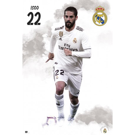 Poster Real Madrid 2018/2019 Isco