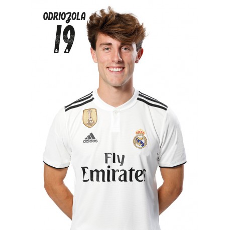 Postal Real Madrid 2018/2019 Odriozola Busto