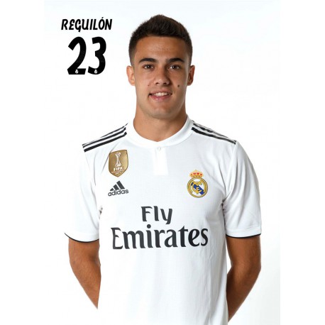 Postal Real Madrid 2018/2019 Reguilon Busto