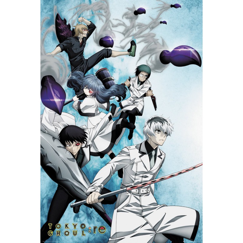 Tokyo Ghoul Re Anime Poster - Anime Tokyo Ghoul:re (2018) - Animanga : With natsuki hanae, austin tindle, sora amamiya, brina palencia.
