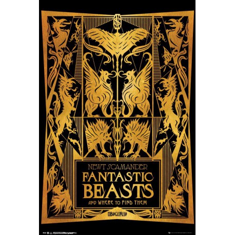 Poster Fantastic Beasts 2 Book Cover