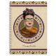 Cuaderno Tapa Forrada A4 Pautado Frida Kahlo