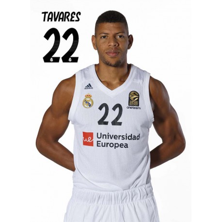 Postal Real Madrid Baloncesto 2018/2019 Tavares