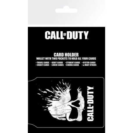 Tarjetero Card Holder Call Of Duty
