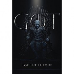 Poster Game Of Thrones The Night King For The Throne