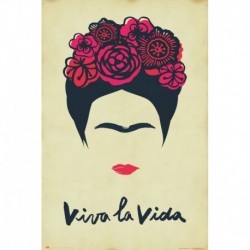 Poster Frida Kahlo Viva La Vida