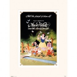 Lamina 30X40 Cm Walt Disney Snow White