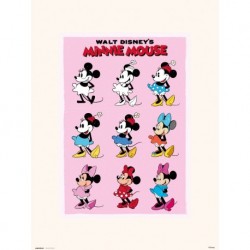 Lamina 30X40 Cm Disney Minnie Mouse Evol