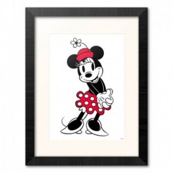 Print Enmarcado 30X40 Cm Disney Minnie Classic