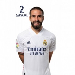 Postal Real Madrid 2020/2021 Carvajal Busto