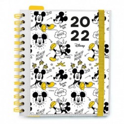 Agenda Anual Dia Pagina M 2022 Disney Mickey