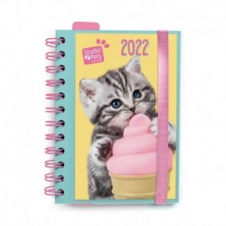 Agenda Anual Dia Pagina S 2022 Studio Pets Cats