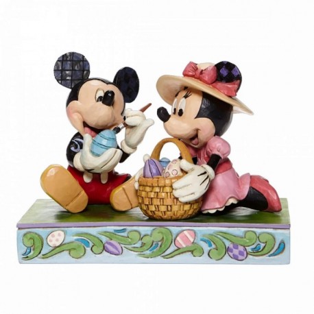 Figura Mickey & Minnie Pascua Disney