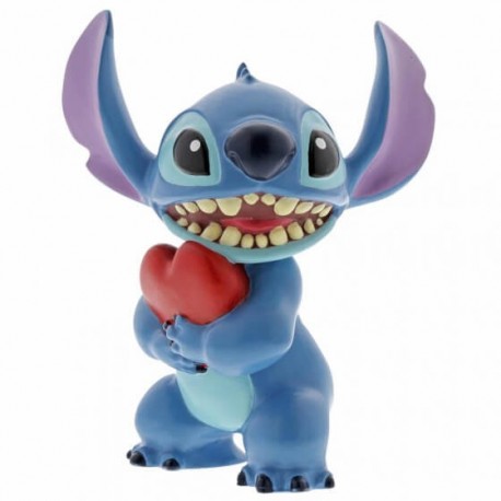 Figura Stitch Con Corazon Disney Showcase