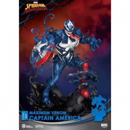 Figura Capitan America Maximum Venom Marvel