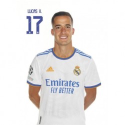 Postal Real Madrid 2021/2022 Lucas V. Busto