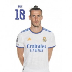 Postal Real Madrid 2021/2022 Bale Busto