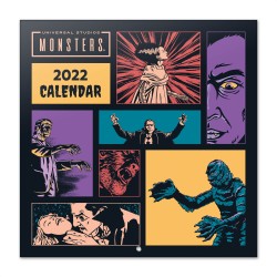 Calendario 2022 30X30 Universal Monsters