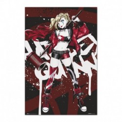 Poster Dc Comics Harley Quinn Anime