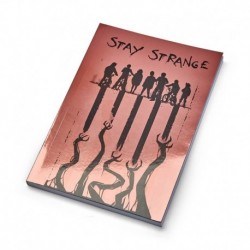 Cuaderno Stranger Things Cubierta Efecto Metalico