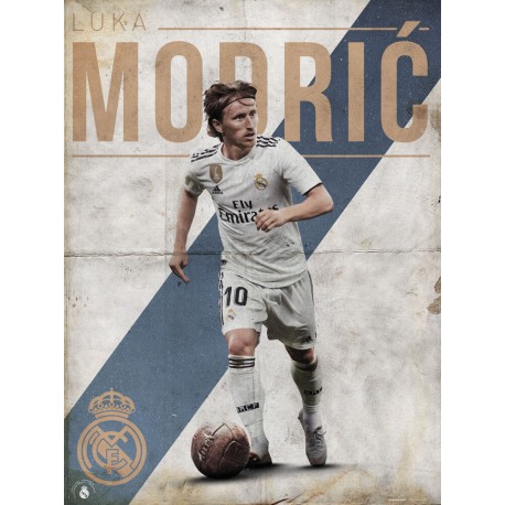 Print Real Madrid Modric 30X40 Cm