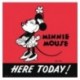Print Minnie Mouse Desde 1928 Disney 30X30 Cm