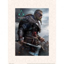 Print Assassins Creed Valhalla Portada Edicion Coleccionista 30X40 Cm