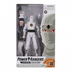 Figura Ranger Blanco Ninja Power Rangers Mighty Morphin