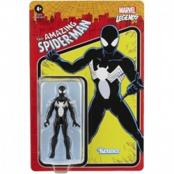 Figura Spider-Man Simbionte Negro Marvel Comic Coleccion Retro