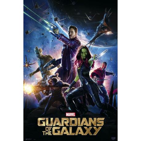 Poster Guardianes De La Galaxia Cartelera Marvel Studios