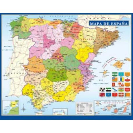 Miniposter Mapa De España