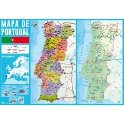 Vade Escolar Mapa De Portugal de Escritorios