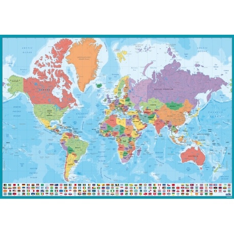 Vade Escolar World Map