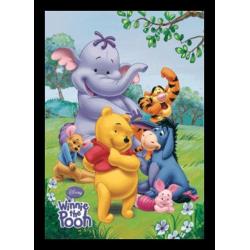 Poster 3D Enmarcado Winnie The Pooh